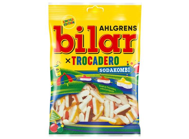 Ahlgrens Bilar Sodakombi 100g 1x39 