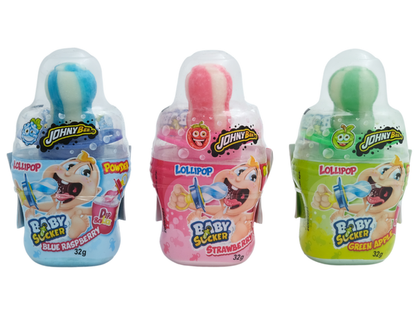 Baby Sucker Lollipop and Powder 32g 1x12 Johny Bee 