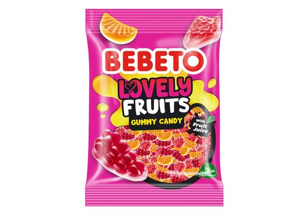 Bebeto Lovely Fruit 80g 1x12 