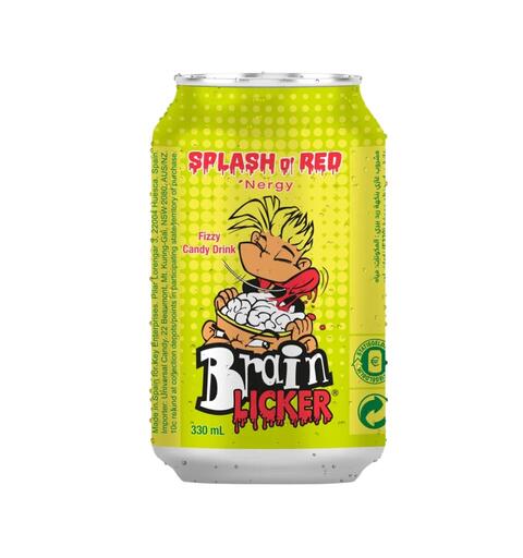 Brain Drink Splash o&#39; Red 1x12 330 ML