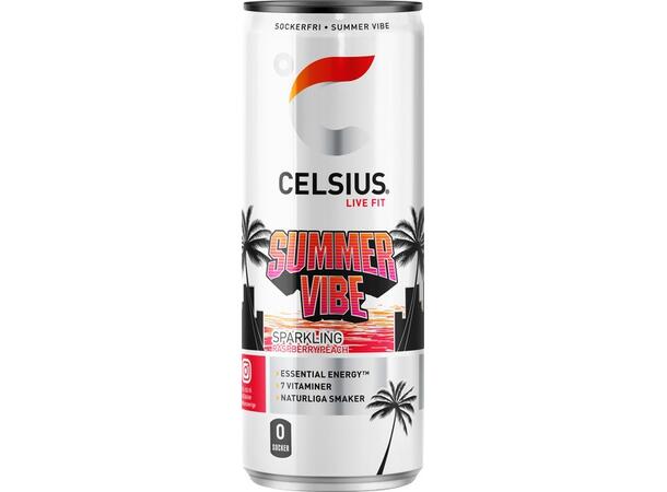 CELSIUS SUMMER VIBE 355ML 1x24 