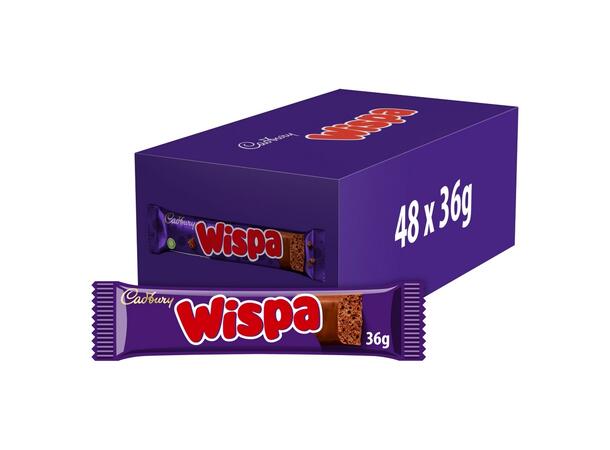 Cadbury Wispa Chocolate Bar 36g 1x48 