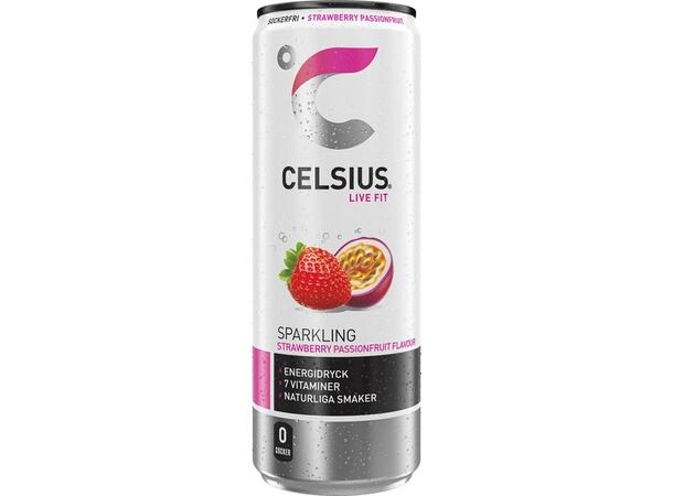 Celsius Strawberry Passion 355ml 1x24 