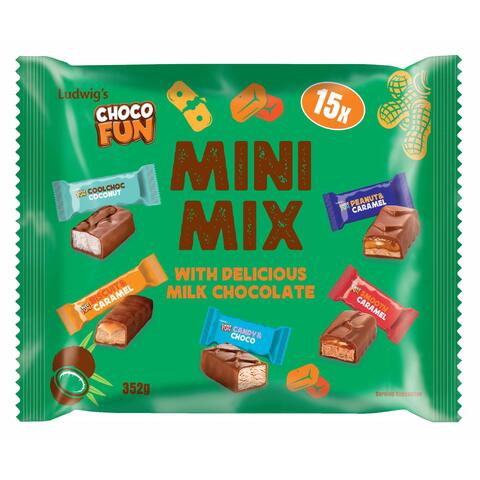 Choco Fun Mini Mix 352g 1X18