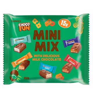 Choco Fun Mini Mix 352g 1X18