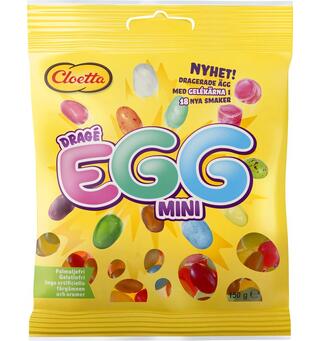 Cloetta Drage Egg Mini 150g 1x36