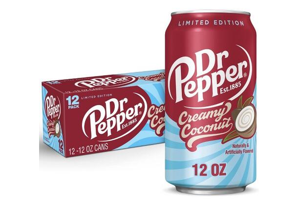 Dr Pepper Creamy Coconut 0,355 l 1x12 