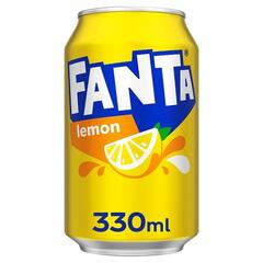 Fanta Lemon Can 330ml 1X24