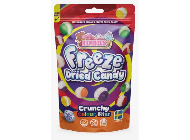 Freeze Dried Candy Crunchy Rainbow Bites 1x15 80g 