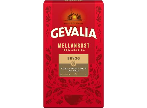 GEVALIA BRYGG MELLAN 450G 1x12 