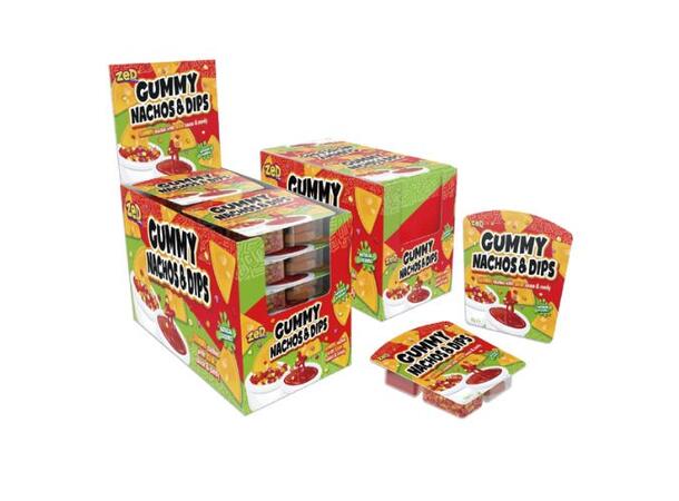 Gummy Nachos&Dips 50g 1x12 
