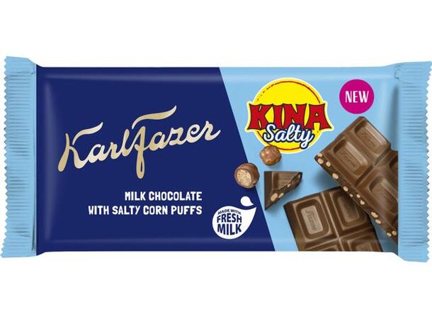 Karl Fazer Kina Salty 120g 1x16 