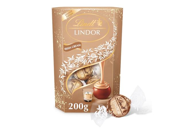 LINDT LINDOR IRISH CREAM 200G 1x8 
