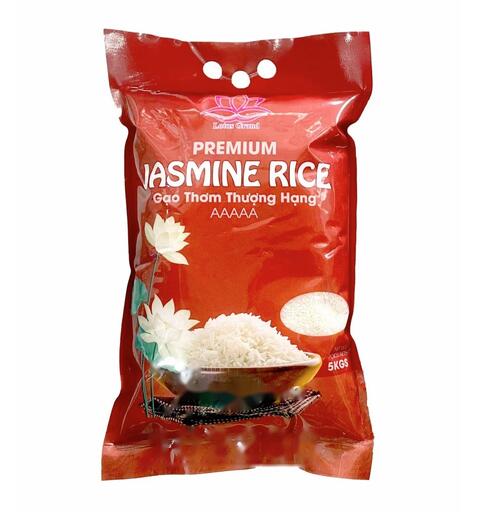 LOTUS Premium Jasmine rice 4x5kg