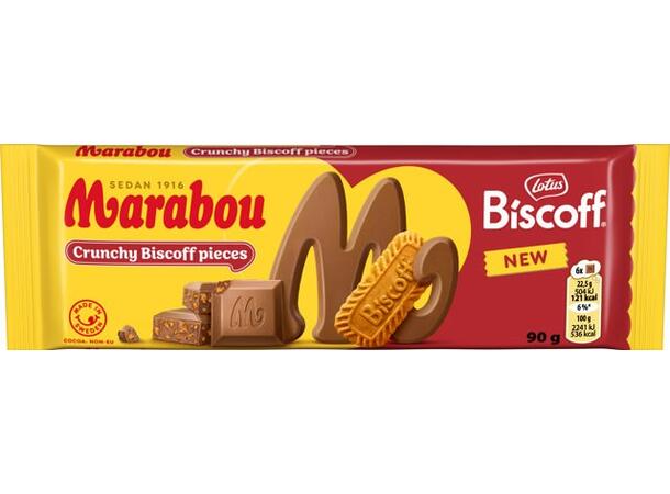 Marabou Biscoff 90g 1x24 