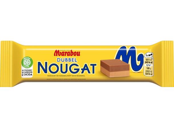 Marabou Dubbelnougat 43g 1x42 