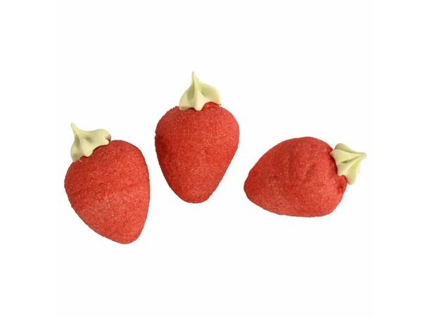 Marshmallow Giant Strawberries 300pcs. 5,4kg 