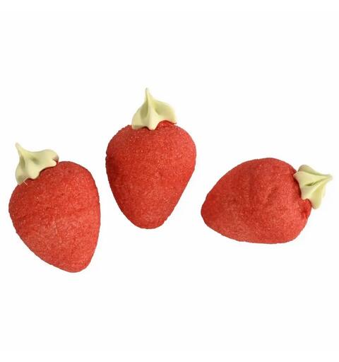 Marshmallow Giant Strawberries 300pcs. 5,4kg