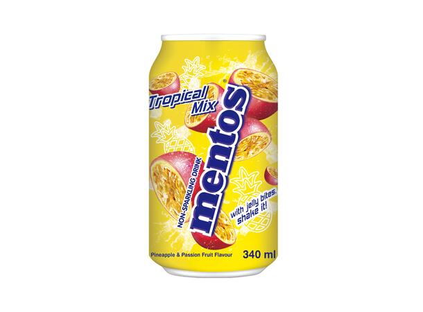 Mentos Tropical Mix 340ml 1x24 