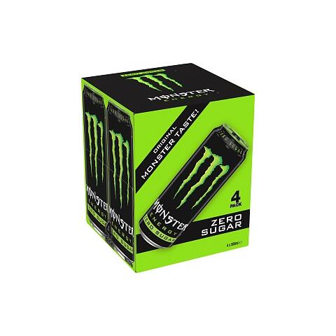 Monster Green Zero 50cl 4Px6
