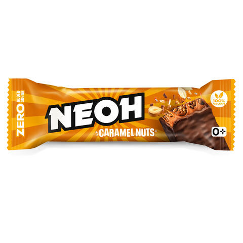 NEOH Caramel Nuts Bar 28g 1x12