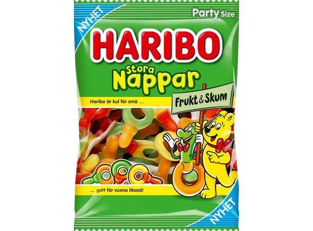 Nappar Frukt & Skum 750g 1x8 