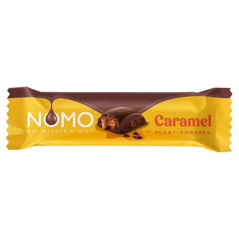 Nomo Caramel Chocolate Bar 38g 1x24