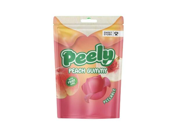 Peely Peach Gummy 85g 1x24 