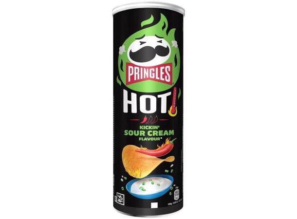 Pringles Flame Hot Kickin' Sour Cream 19x160g 
