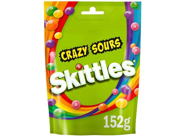 Skittles Crazy Sour 152g 1x15 