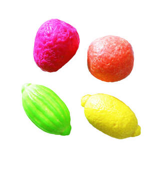 Tuggummifrukter 3x1kg - 102 kr/kg