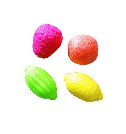 Tuggummifrukter 3x1kg - 102 kr/kg