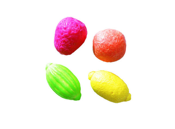 Tuggummifrukter 3x1kg - 102 kr/kg 