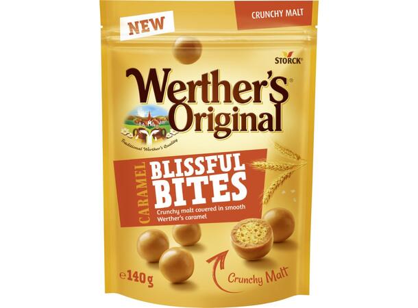 Werthers Original Caramel Blissful Bites Crunchy Malt 140g 1x8 