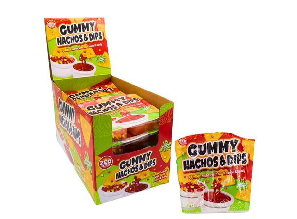 ZED GUMMY NACHOS & DIP 1x12 51 g 