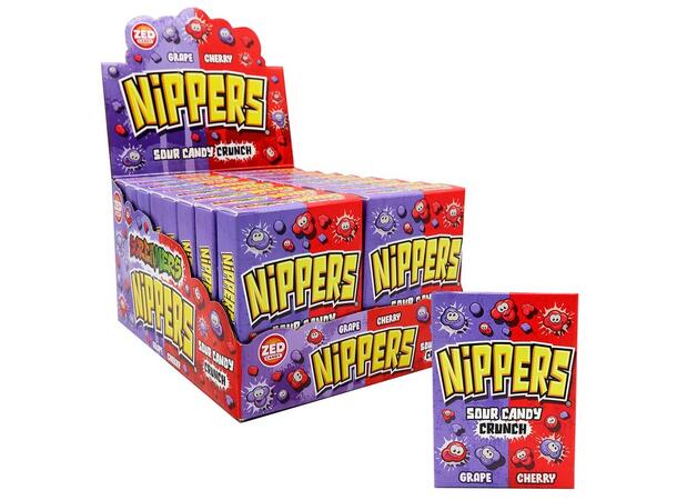 Zed Candy Nippers Grape & Cherry Box 50g 1x16 