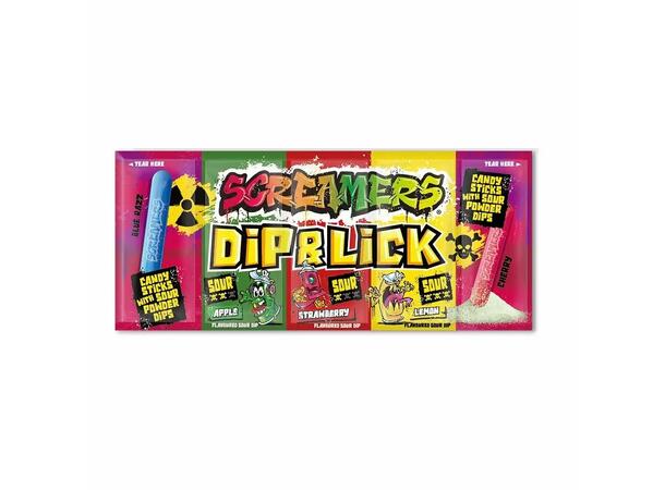 Zed Candy Screamers Dip & Lick 40g 1x24 