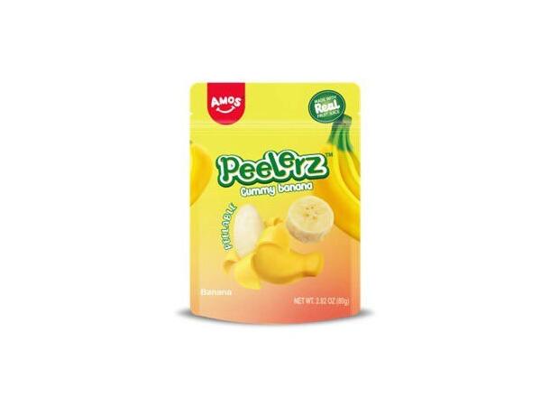Amos Peelerz Gummy Banana 65g 1x24 