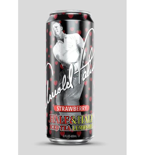Arizona Arnold Palmer Strawberry 650ml 24 cans / 22 oz