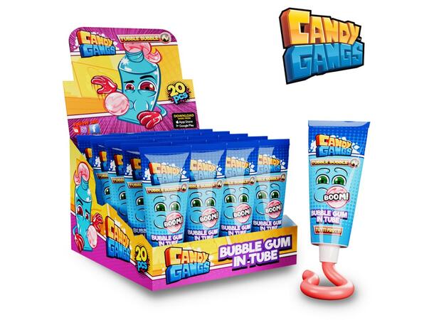 CANDY GANGS TUBBLE BUBBLE -  20G 1x20 