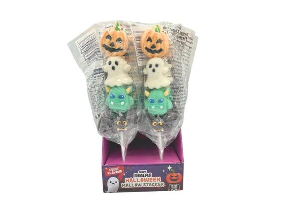 CANDY REALMS SPOOKY MALLOW SKEWERS 45G 1x12 