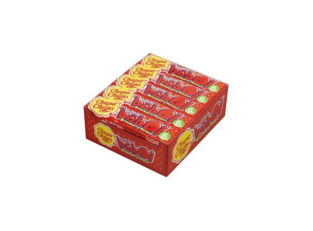CHUPA CHUPS BABOL GUM STRAWBERRY 