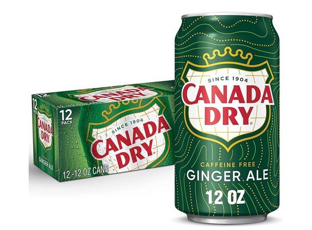 Canada dry ginger ale 12 x 355 ML 