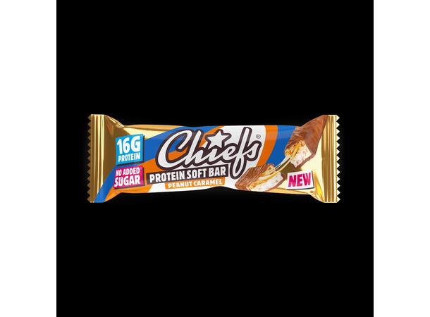 Chiefs Protein Bar Soft Peanut Caramel 15x55g EU 