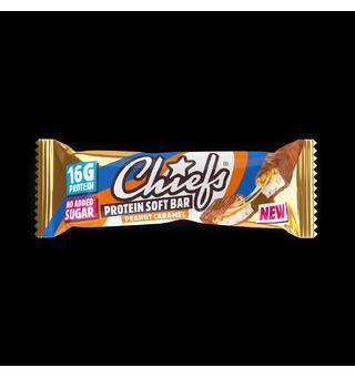 Chiefs Protein Soft Bar Peanut Caramel 15x55g EU