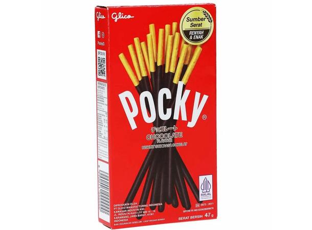 Glico Pocky Chocolate Flavour 47g 1x10 