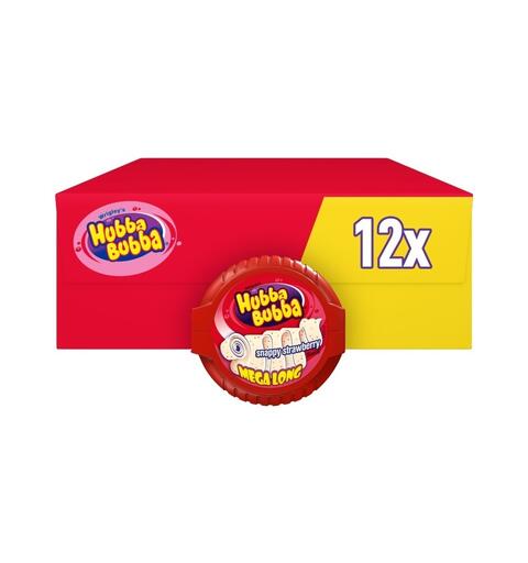 HUBBA BUBBA STRAWB TAPE 1x12 56 g