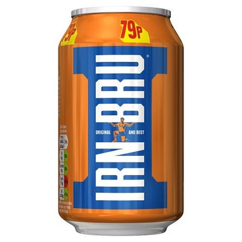 Irn Bru Can 330ML 1X24