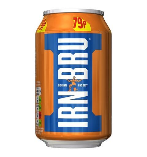 Irn Bru Can 330ML 1X24