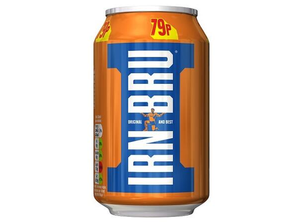 Irn Bru Can 330ML 1X24 